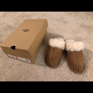UGG chestnut slippers